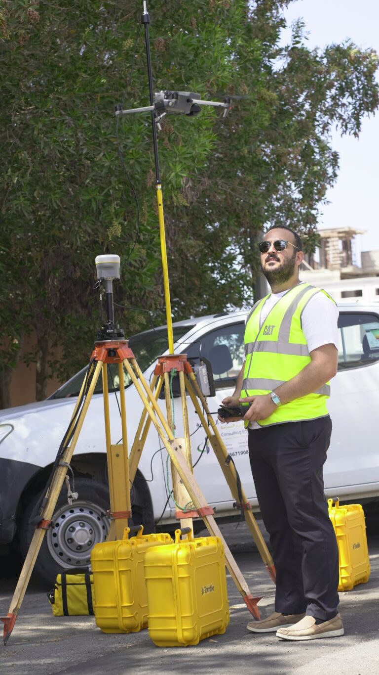 Trimble R12i field operation – Abnia survey team